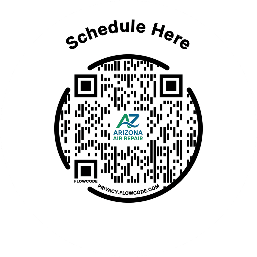Scan to schedule service with Arizona Air Repair